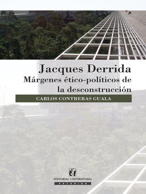 cover image of Jacques Derrida